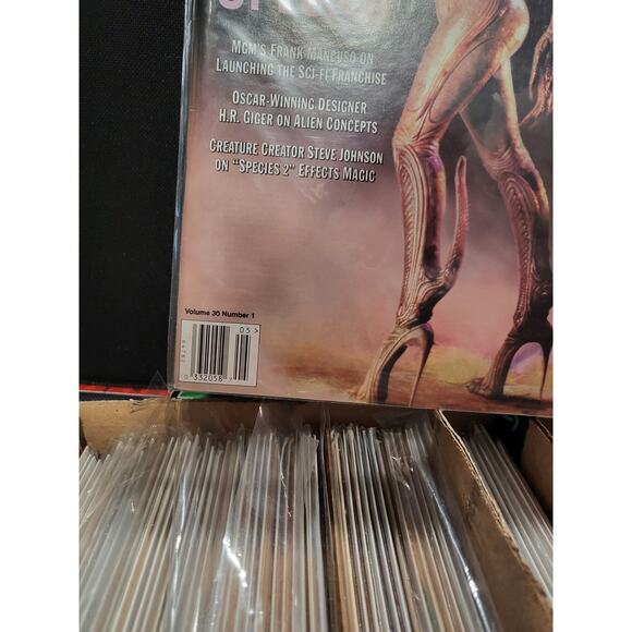 Cinefantastique Vol 30 #1 1998 Giger's Species/X-Files/Godzilla Horror Magazine - Picture 5 of 5